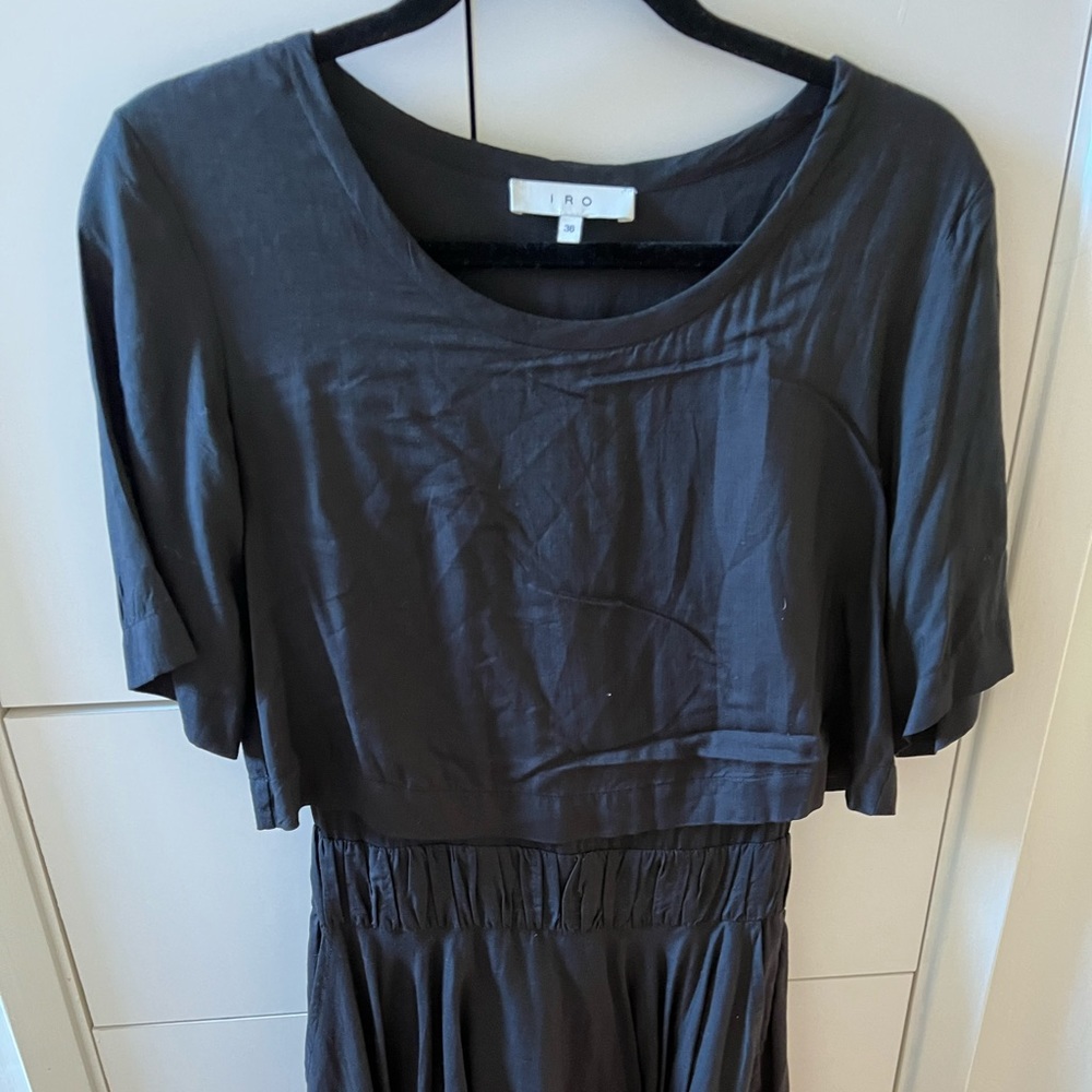 IRO black mini dress 💕